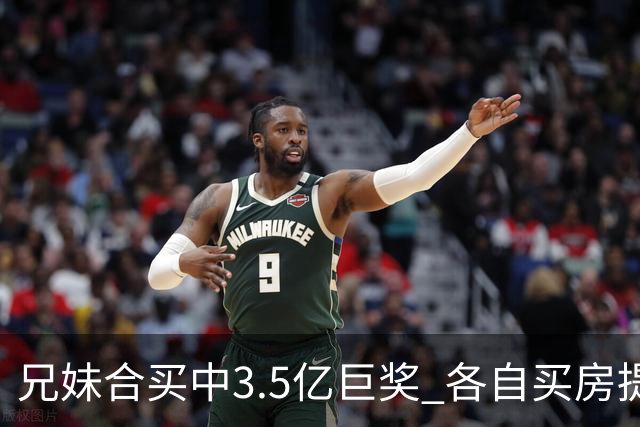 兄妹合买中3.5亿巨奖 各自买房提高生活质量